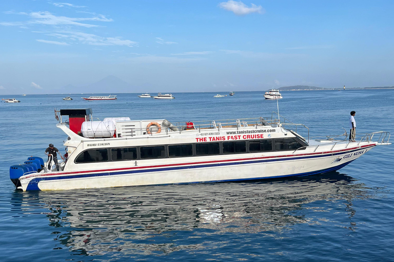Fast Boat Transfer: Bangsal & Gili Islands ⇄ Nusa Penida The Tanis Fast Cruise: Bangsal & Gili Islands to Nusa Penida