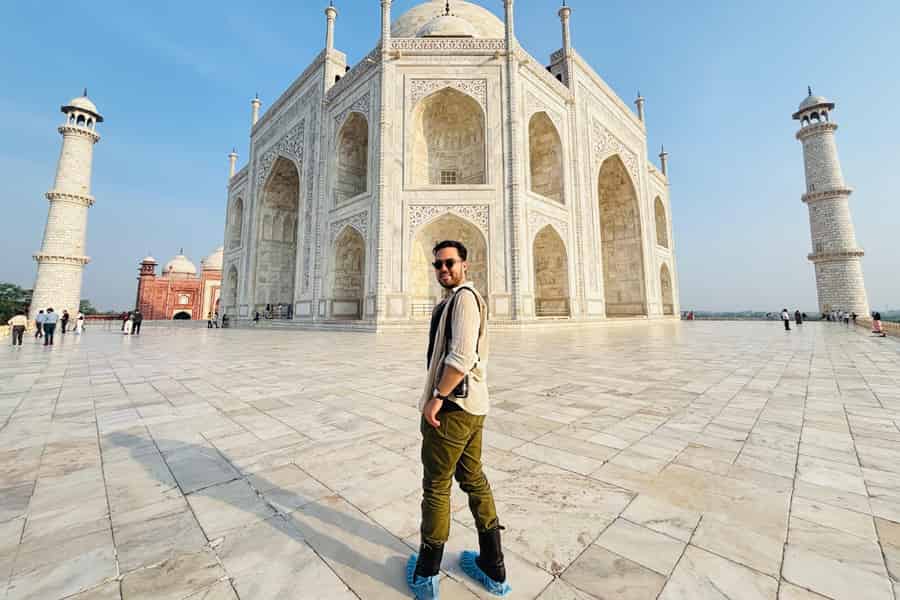 Von Delhi: Private Taj Mahal & Agra Tour mit 5-Sterne-Mittagessen. Foto: GetYourGuide