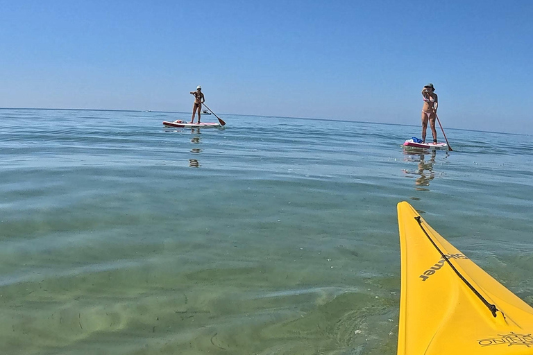 SCALA DEI TURCHI: Rent a KAYAK or Stand Up Paddle for 1 hour [+Snorkeling Kit] SCALA DEI TURCHI 1-hour STAND-UP PADDLEBOARD rental for 1 person