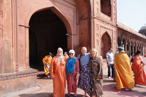 Agra : Visite privée avec Taj Mahal Agra Fort & Fatehpur SikriAgra : Visite privée du Taj Mahal au lever du soleil et Fatehpur Sikri