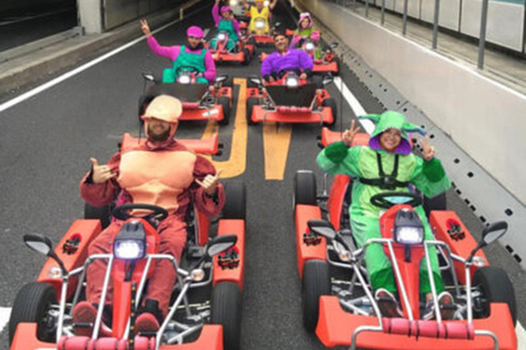 GoKart Tokyo: Oldtown Tour |8 miejsc docelowych w 100 minutGo Kart Tokyo Oldtown |8 Destynacje|