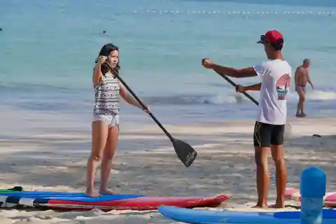 Bang Tao Beach: SUP-lektion