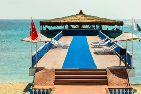 Istanbul - strandpromenad Marıne Princess Beach simtur