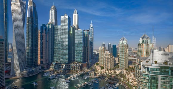 Dubai Modern Tour: Souq Madinat, Marina, Burj Khalifa stop
