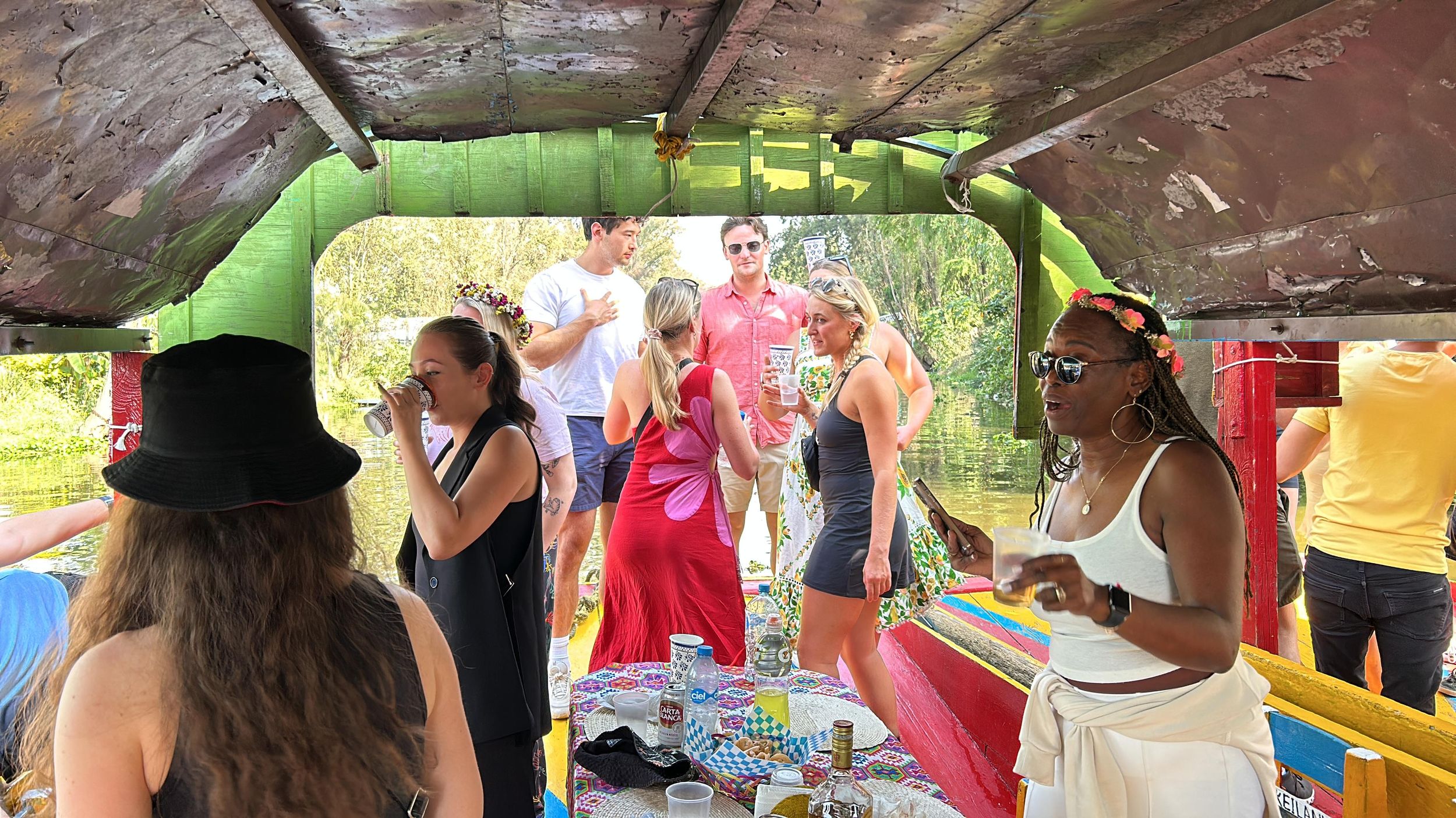 Xochimilco: Mexikanische Fiesta mit unbegrenzten Getränken