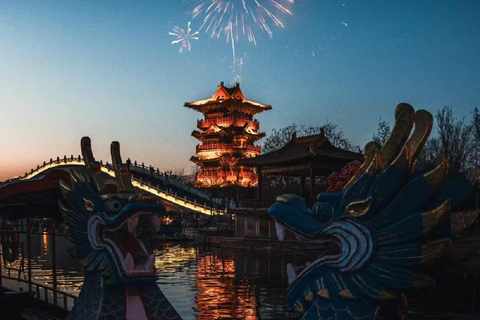 Kaifeng Millennium City Park Ticket & Song Dynasty Show Map Kaifeng: Millennium City Park Entry Ticket with Show Map