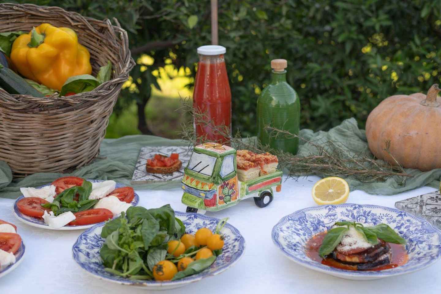 Del jardín a la mesa: clase de cocina siciliana