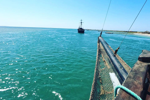Djerba: Piratenschiff-Kreuzfahrt zur Flamingo-Insel mit Mittagessen