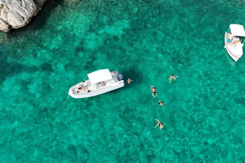 Alghero: Boat Tour with Snorkeling in Porto Conte