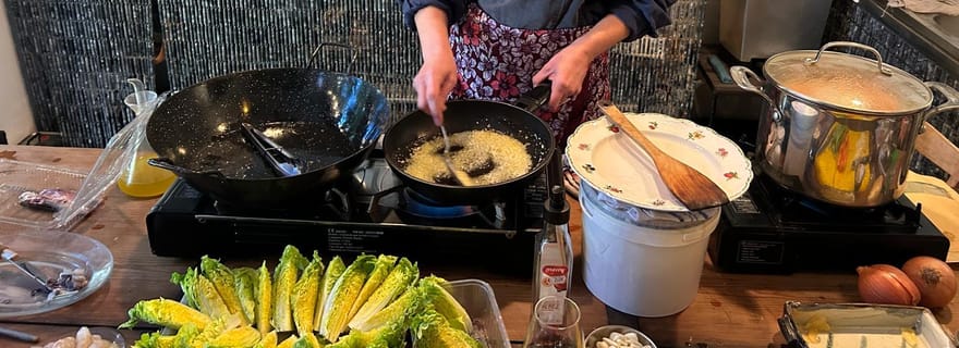 Cordoue : visite du marché et cours de cuisine avec vins naturels
