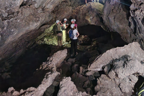 Vulkanen Etna: Etna Grand Tour med fyrhjuling med besök i grottor och lavaströmmar