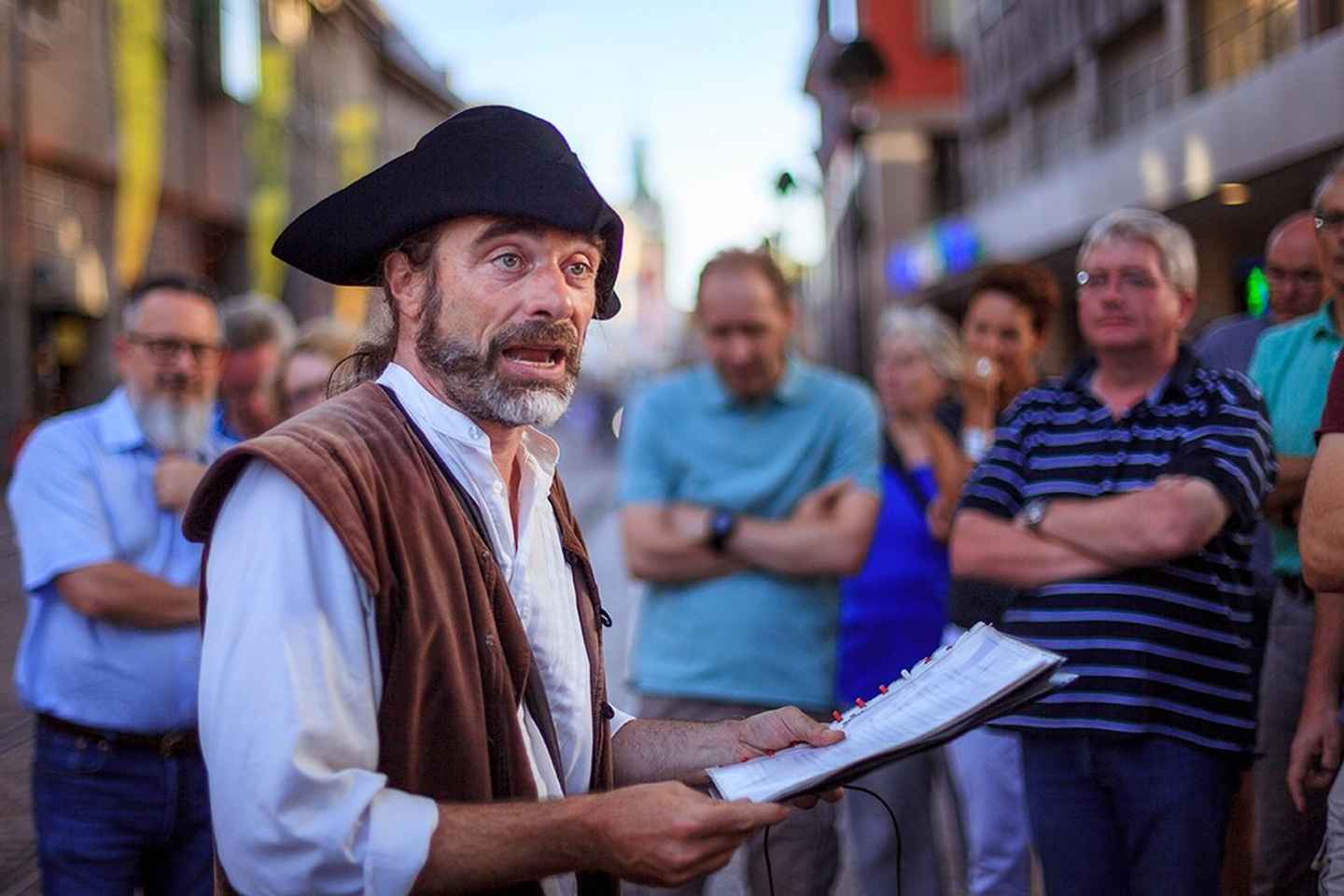Freiburg: Acting tour "Witches, Torture, Stake" with Historix-Tours