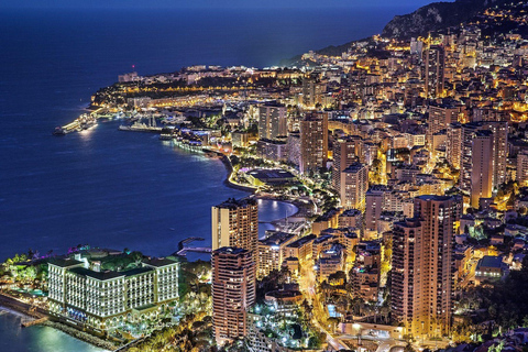 4 Hours Private French Riviera Monaco by Night Trip