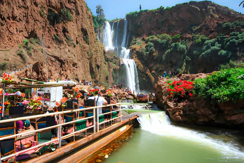 Excursiones Marrakech Marrakech: Excursión de un día a las Cascadas de Ouzoud con barco y ...