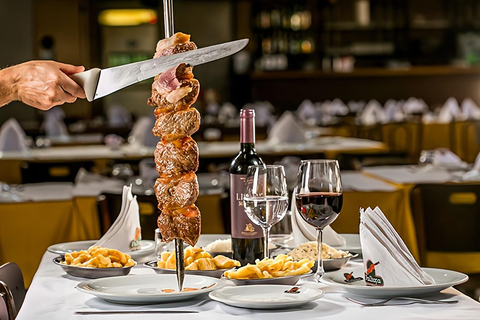 Rio: Jantar guiado em churrascaria com vinhos sul-americanosJantar privado com guia numa churrascaria + vinhos sul-americanos