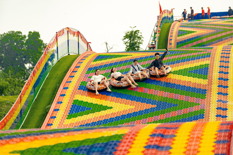 Hanoi: Rainbow Slide & Horse Riding – Small Group Half-day