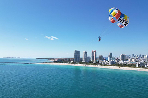 Experience Miami Parasailing Fun Fly High Feel Free 8 Guests | Parasailing with Photo Package