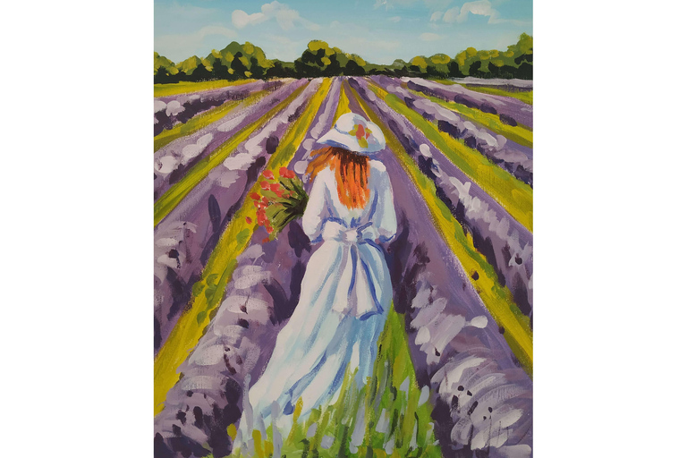 Sofia: Private Painting and Wine Experience with Artist
