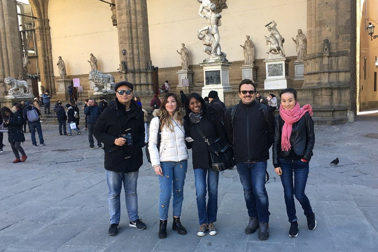 Florence: Walking Tour, Accademia Gallery &amp; Uffizi GalleryTour in English and Spanish