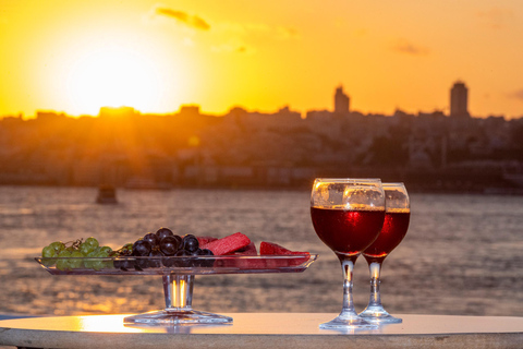 Istanbul: Bosphorus Sunset Cruise with Drinks and Snacks Sunset Cruise with Drinks and Snacks