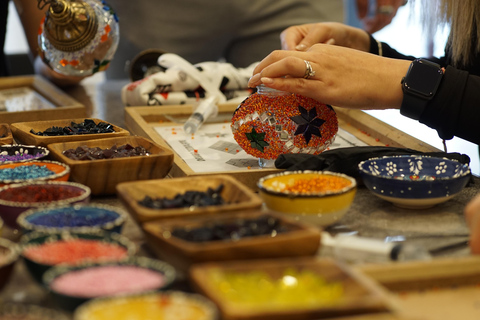 Capadocia: Taller turco tradicional de lámparas de mosaico