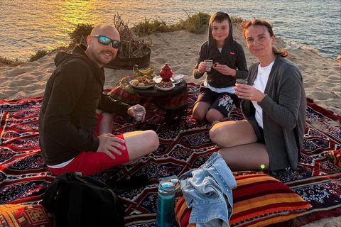 Agadir: Sunset Sandboarding Adventure, Canyon Tour & Dinner