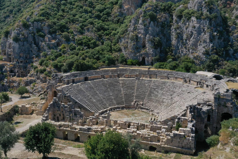 From Alanya: Myra, Demre & Kekova Day Trip Antalya:Myra,Demre&Kekova Day Tour with Boat, Lunch&Transfer