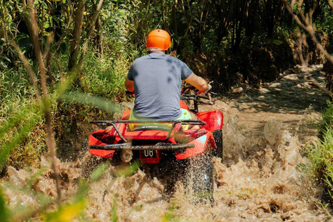 Ubud: Bali ATV Ride Waterfall Temple Cave and Luxury Spa ATV ride single with Luxury Spa in Ubud
