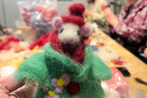 Thessaloniki: Felting Workshop with Tea and Biscuits