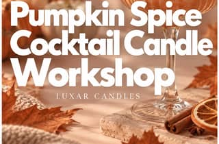 Pumpkin Spice Cocktail Candle Workshop in Wien