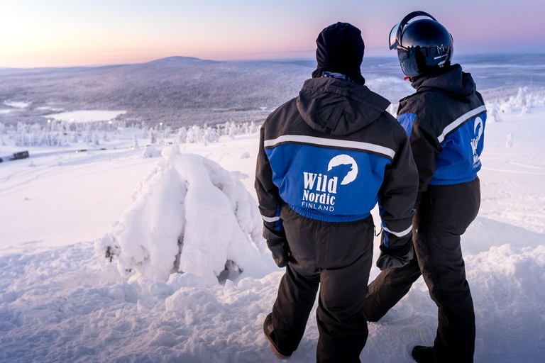 Levi: Safari en moto de nieve de 4 horas a los Fells de Levi