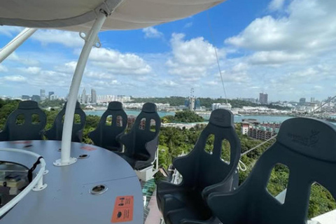 Sentosa Island:SkyHelix with Cable Car/Wings of Time or both Singapore Cable Car Sky Pass & SkyHelix Sentosa