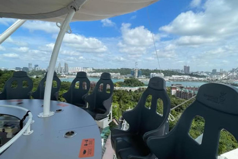 Sentosa Island:SkyHelix with Cable Car/Wings of Time or both Singapore Cable Car Sky Pass & SkyHelix Sentosa