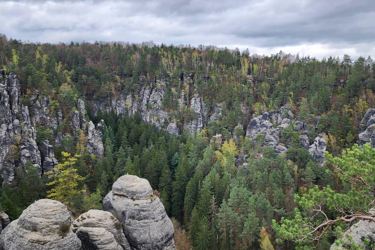 Day trip from Prague to Bohemian and Saxon Switzerland