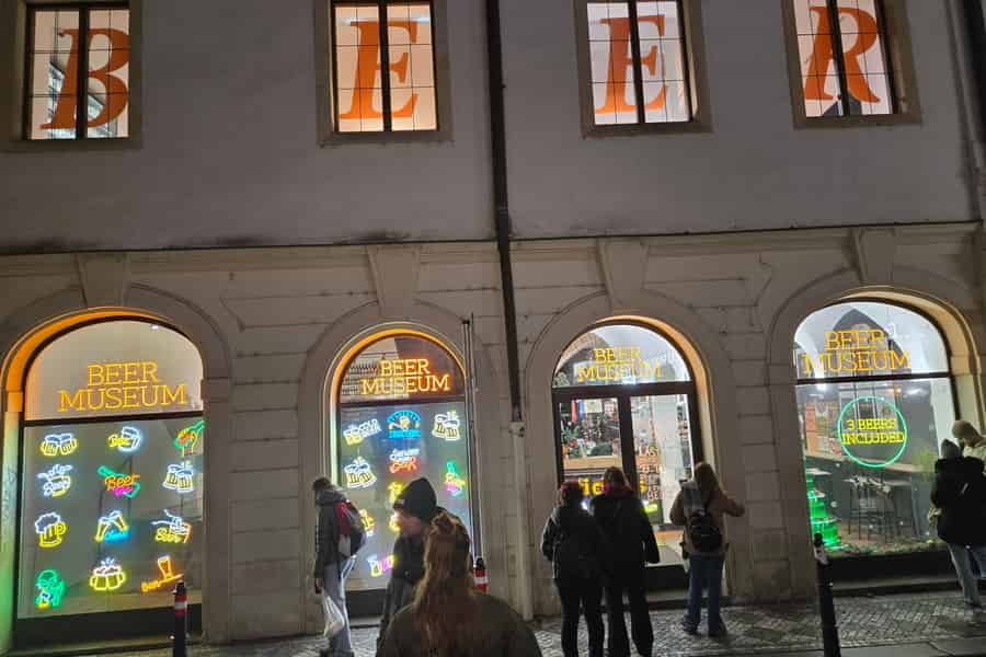 Prague: Beer Museum Tour with Tasting and Beer Bottling