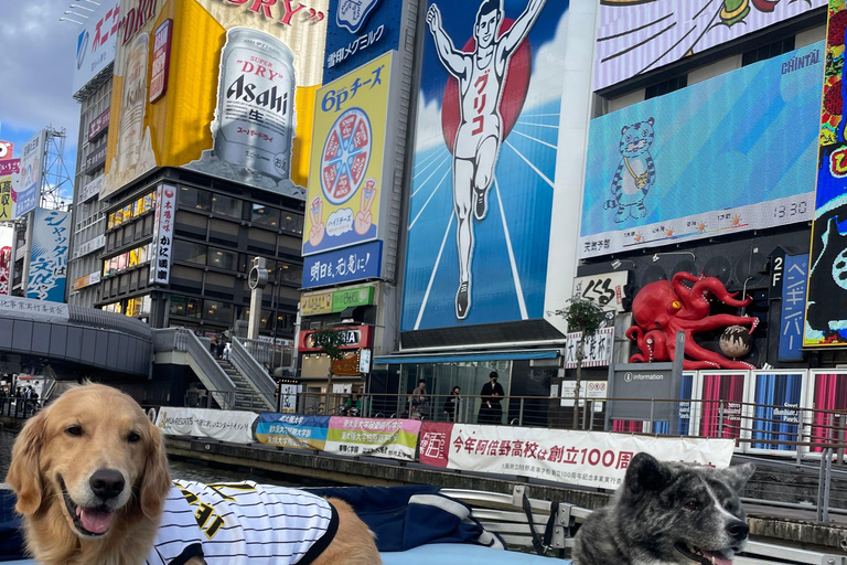 Osaka: Dotonbori-Flusskreuzfahrt mit Blick auf das Glico-Schild und die Neonlichter