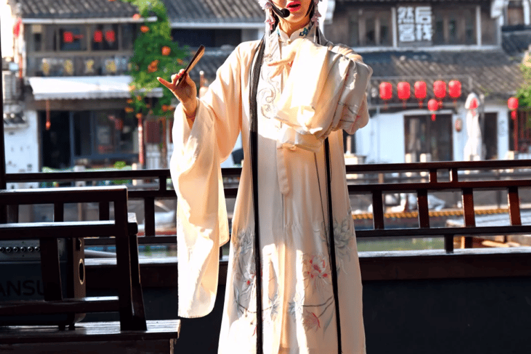 From Shanghai: Zhujiajiao Water Town Tour with Hotel Pickup