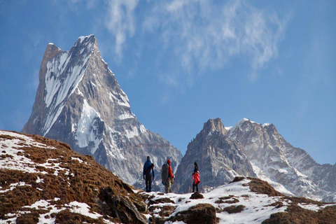 Depuis Pokhara : 3 jours de randonnée sur le sentier du Grand Machhapuchhre (GMT)Pokhara : Magnifique trek de 2 jours à Khumai Danda