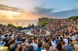 Bali: Kecak-Feuertanzshow & Uluwatu-Tempel Ticket