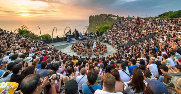 Bali: Kecak Fire Dance Show & Uluwatu Temple Entry Ticket