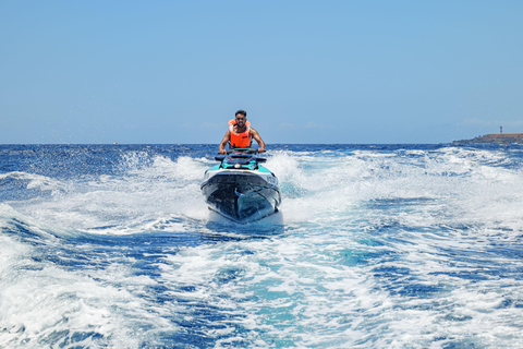 Tenerife: Jet Ski Ocean 1-Hour Safari with Optional Transfer 2 hours JetSki safari for two