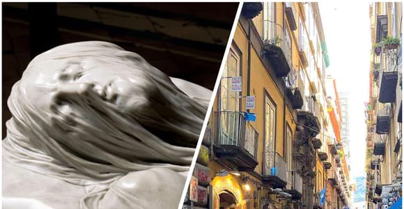 Naples: Old Town Tour with Veiled Christ and Cathedral