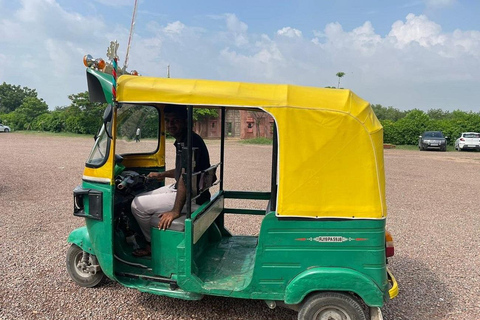 Same-Day Jaipur: Discover the City's Treasures by Tuk-Tuk Tour with Transportation and Guide Only