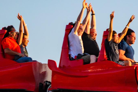 From Dubai: Sheikh Grand Zayed Mosque & Ferrari World Entry Shared Tour