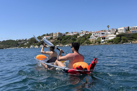 Menorca: Guided Tour by Transparent Kayak Menorca: Guided tour by transparent kayak