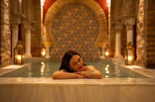 Granada: Traditionelles Bad im Hammam Palacio Nazarí mit optionaler Massage