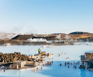 Da Reykjavík: gita di un giorno ai vulcani e alla laguna blu