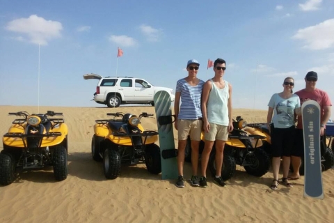 Dubai: Dune Quad Drive, camellos y arena embarque