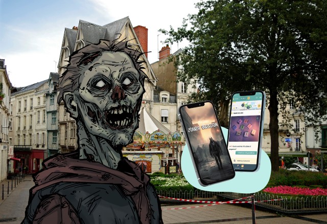 Visit "Zombie Invasion" Angers  outdoor escape game in Angers, France
