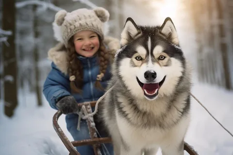 Ivalo: Visita a una Granja de Experiencias con Opciones de Actividades con Husky